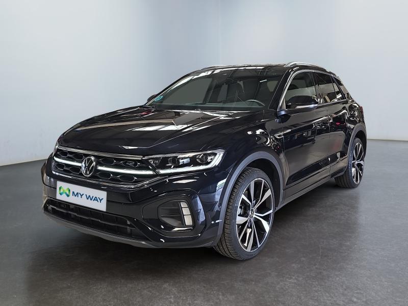Volkswagen T-Roc R-line-Carplay*camera*clim auto*LED*sieges, Automaat, 1498 cc, Zwart, Bedrijf