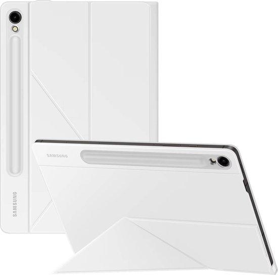 Samsung Galaxy Tab S9 Smart Book Cover - Wit, Computers en Software, Tablet-hoezen