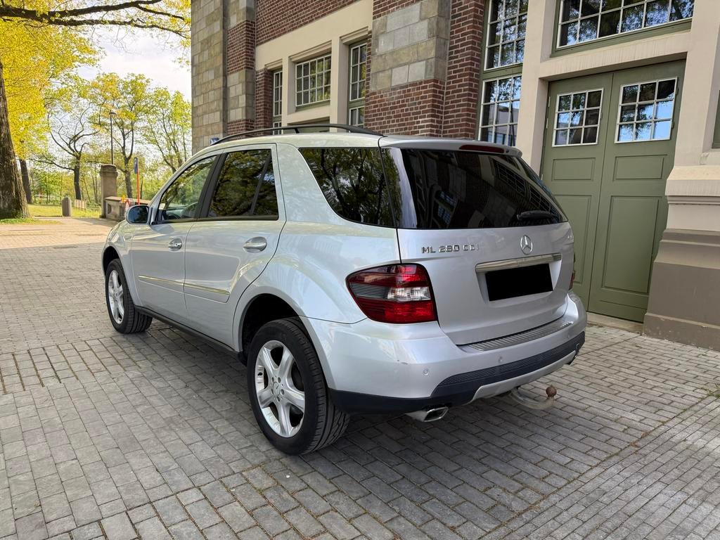 ✅ Mercedes ML280 V6 4x4 Schuifdak Trekhaak Propere staat, Auto's, Automaat, Diesel, Particulier, 4x4