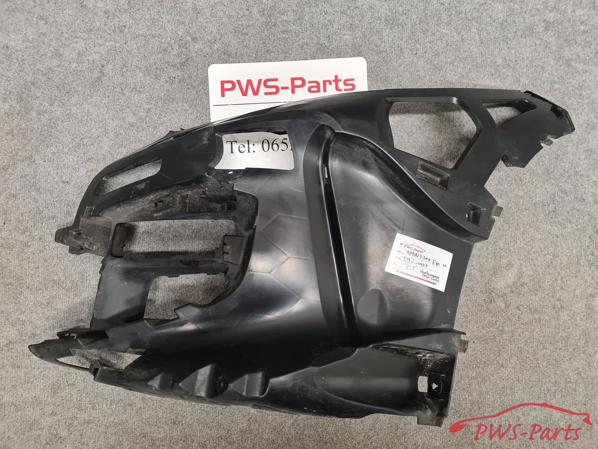 BMW 1-SERIE F40 M-PAKKET M BUMPERSTEUN ADAPTER LINKS VOOR OR, -, Utilisé, -, -