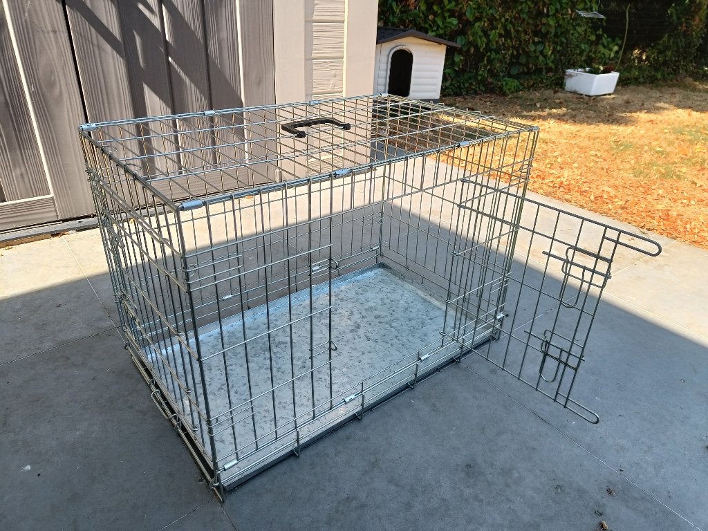 Hondenkennel kleine hond, voor binnen., 75 à 110 cm, Comme neuf, Enlèvement, Moins de 65 cm