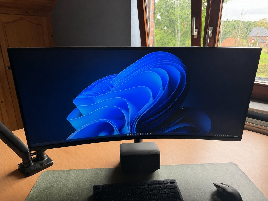 Samsung 34 inch curved ultrawide monitor, Computers en Software, Ophalen, Gebruikt, 3 tot 5 ms, VA