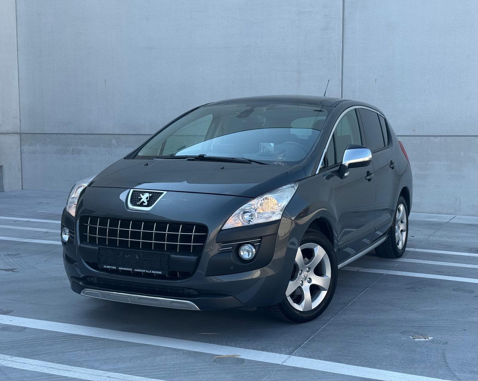 Peugeot 3008 75.0000KM !  Automaat 1.6 Diesel, Auto's, Automaat, Euro 5, Zwart, Diesel