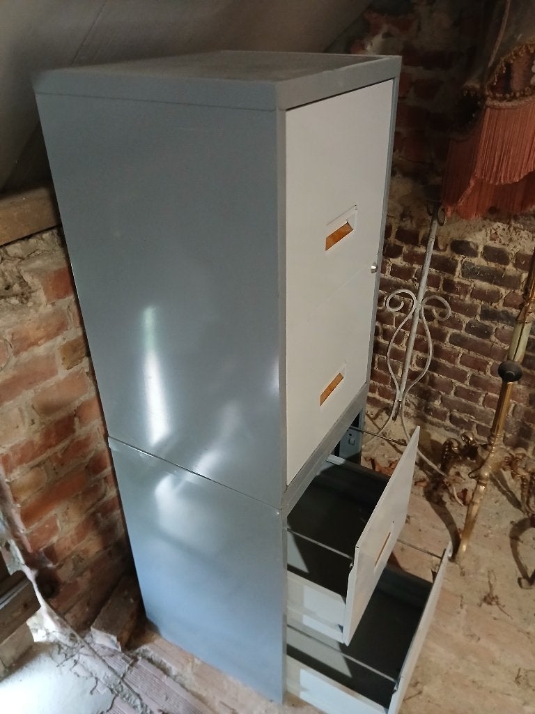 metalen klasseer kast, 25 à 50 cm, Avec serrure, Moins de 100 cm, Comme neuf