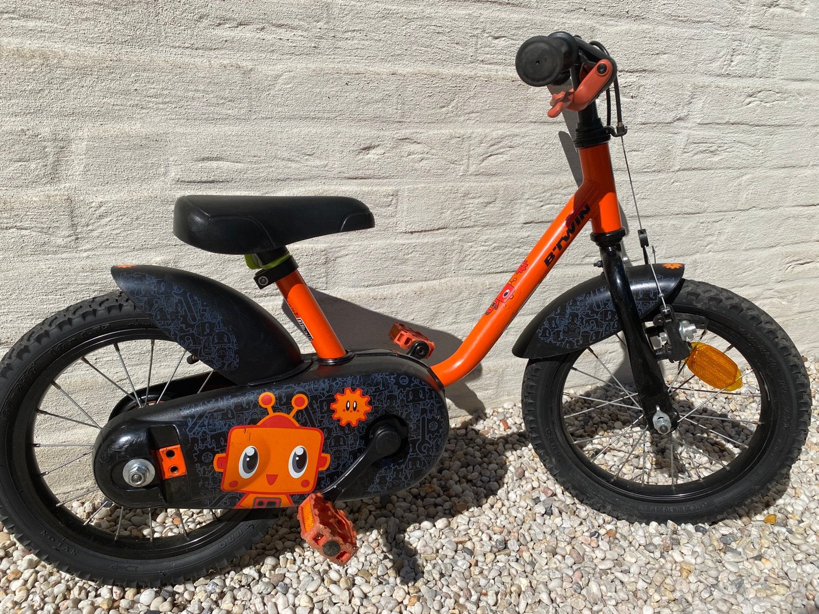 Kinderfiets van BTWIN reeks van Decathlon. 14 inch., Fietsen en Brommers, Ophalen, Gebruikt, Minder dan 16 inch