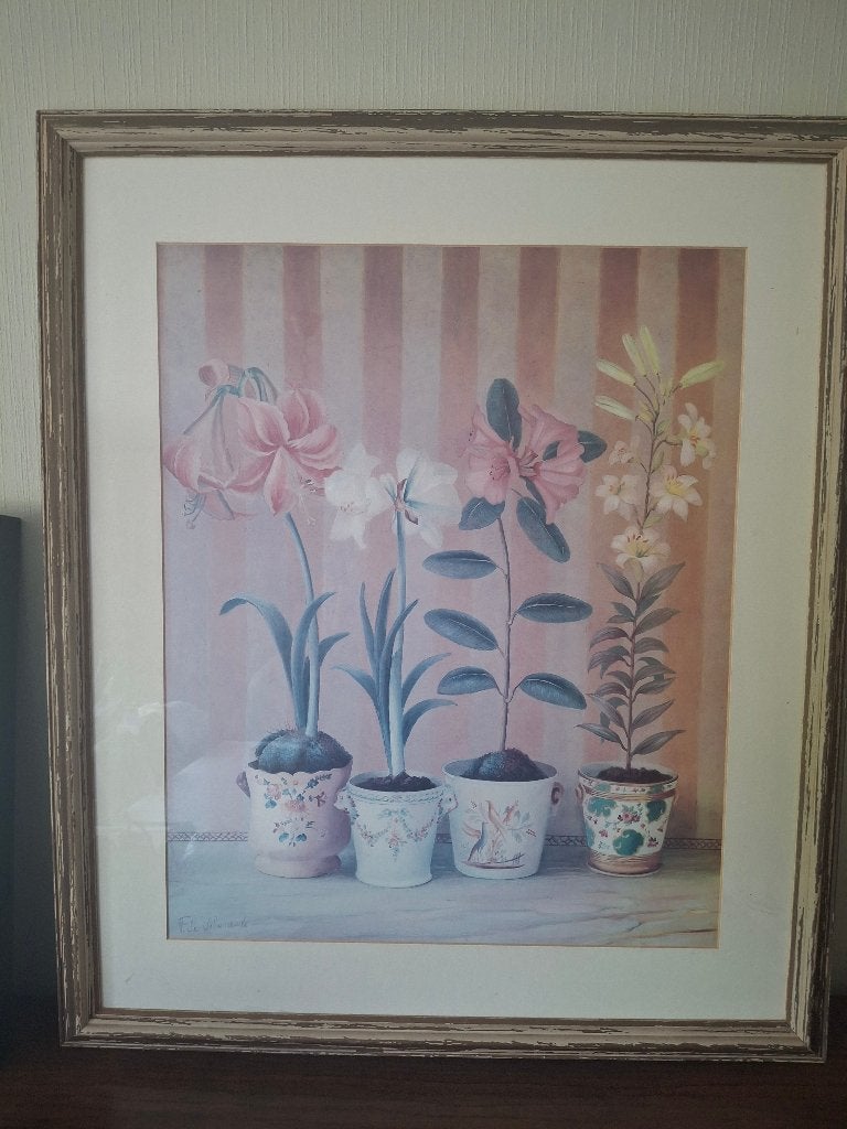 Afbeelding met bloemen, 50 – 75, Comme neuf, Enlèvement, 50 à 75 cm