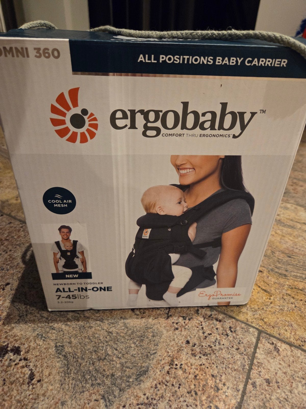 Draagzak ergobaby omni 360 carrier, Enlèvement, Porte-bébé
