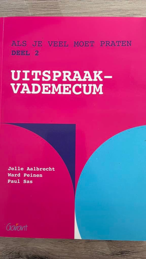Jelle Aalbrecht - Uitspraakvademecum, Ophalen of Verzenden, Jelle Aalbrecht; Ward Peinen; Paul Sas