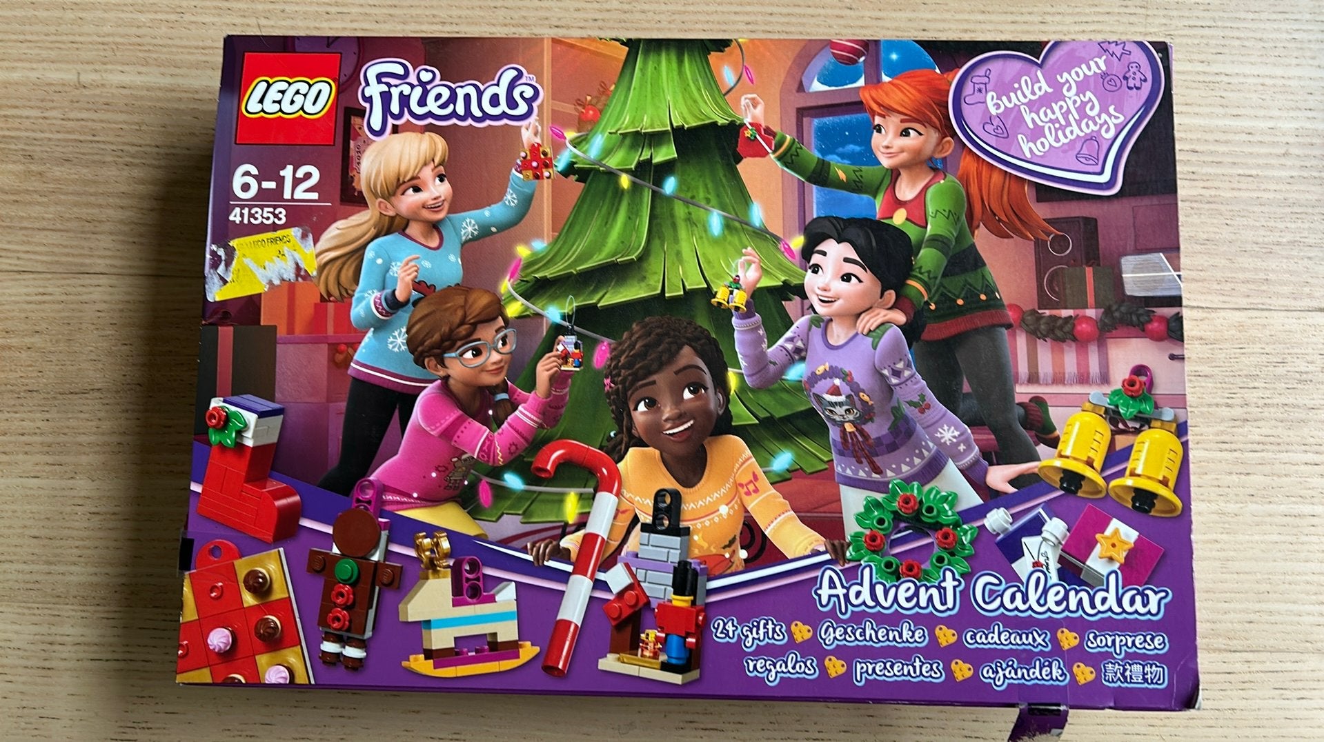 Lego Friends 41353 compleet, Advent calendar, Kinderen en Baby's, Gebruikt, Lego, Ophalen of Verzenden, Complete set