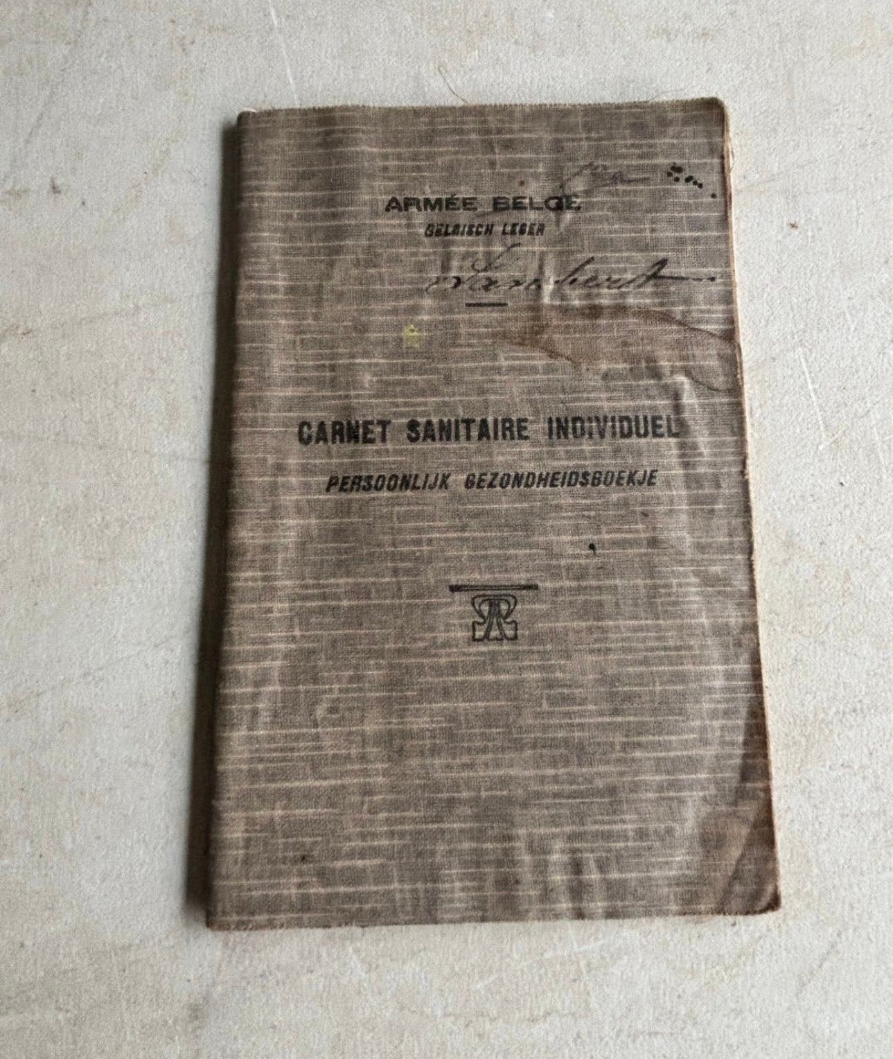 Carnet sanitaire ABBL, Collections, Enlèvement ou Envoi