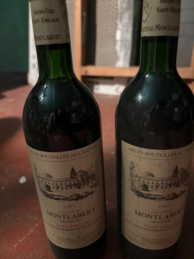 Saint-Emilon Grand Cru 1985, Verzamelen, Wijnen, Ophalen, Zo goed als nieuw, Frankrijk, Rode wijn