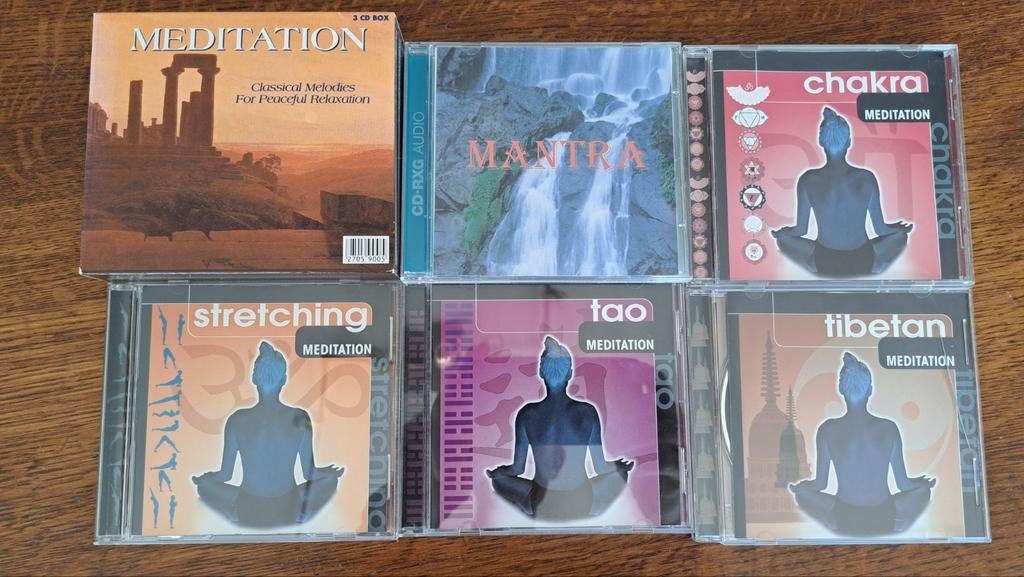 6 meditatie cd's, Cd's en Dvd's, Cd's | Meditatie en Spiritualiteit, Ophalen