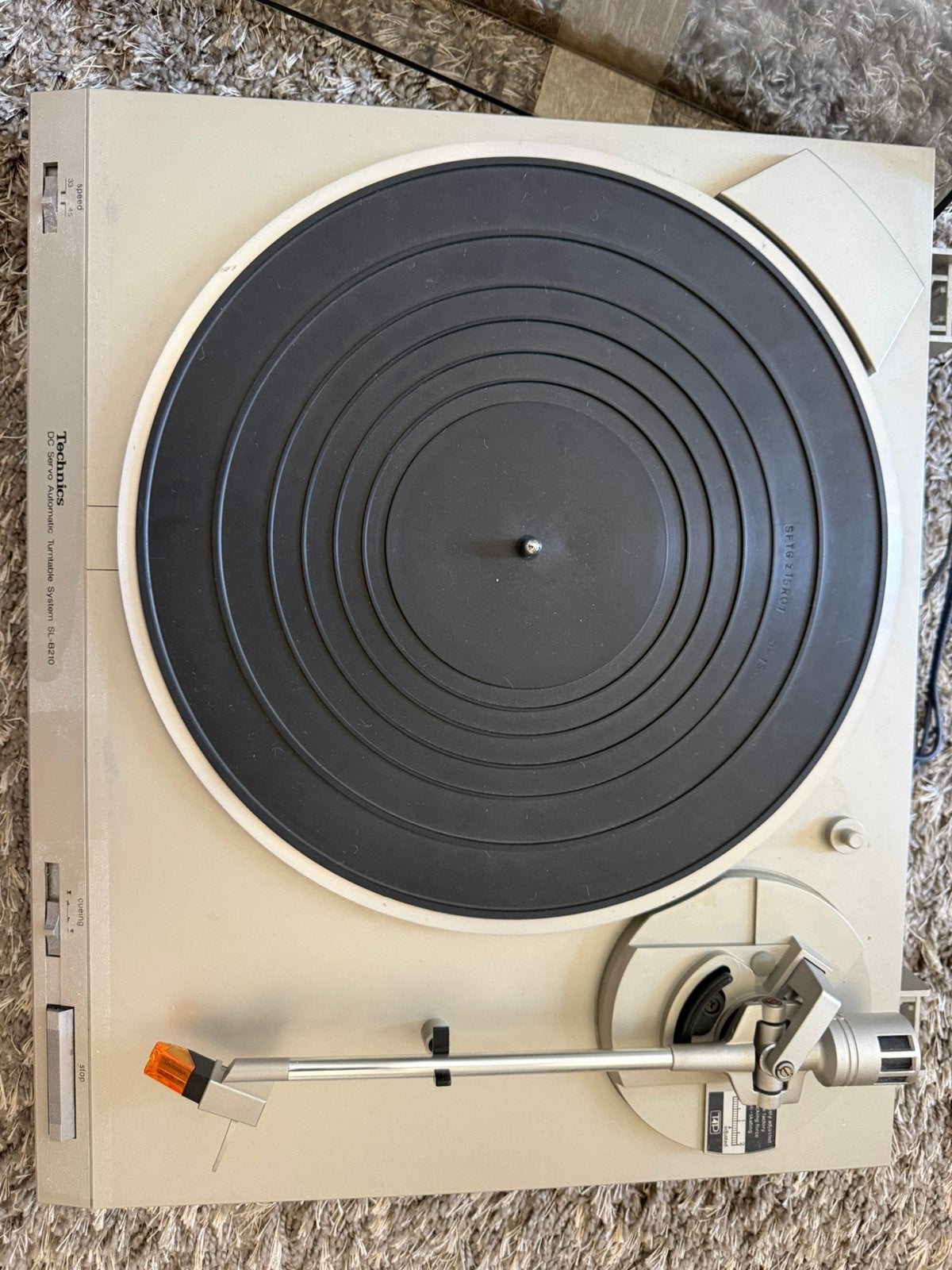 Technics SL-B210 platenspeler (incl amp en speakers), Ophalen, Gebruikt, Platenspeler, Technics