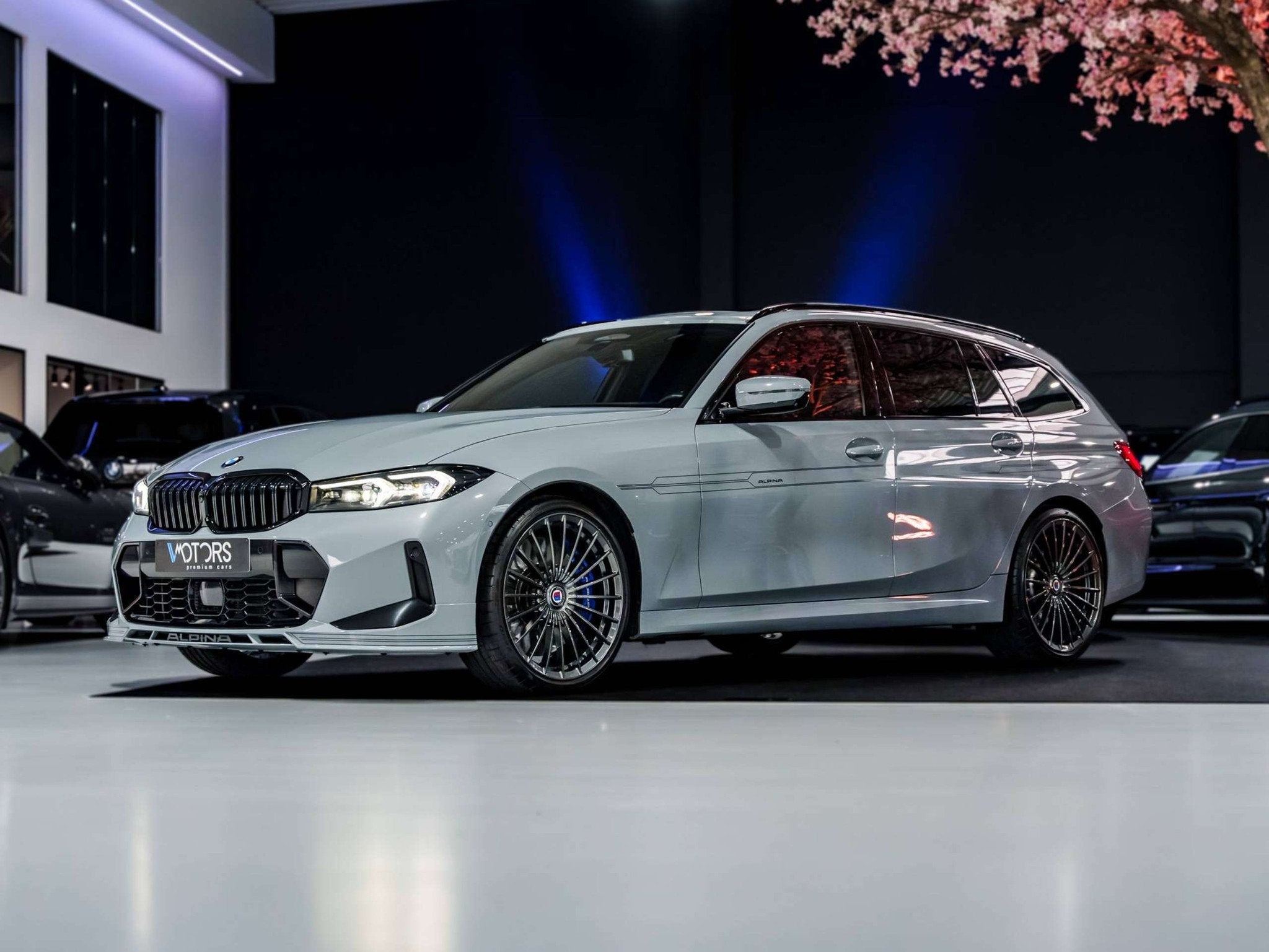 Alpina B3 B3 Touring - Brooklyn Grau - Pano - 360° - H&K -, Auto's, Automaat, Gebruikt, 2993 cc, 364 kW