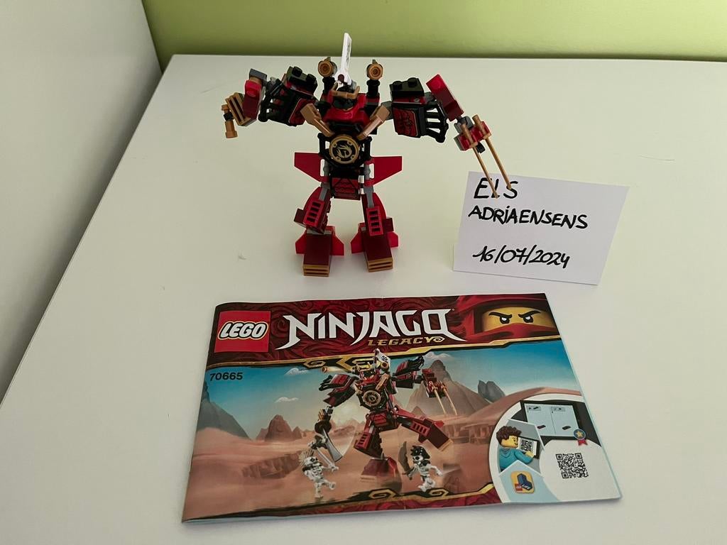 Lego ninjago 70665, Ophalen, Zo goed als nieuw