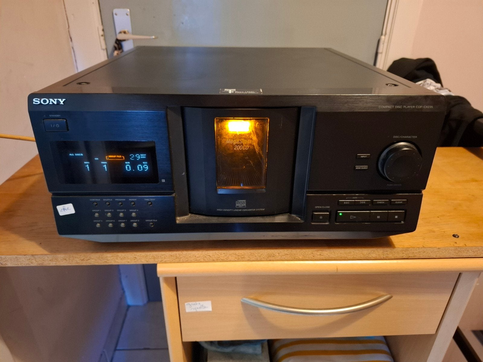 mooie cd speler 200 cd Sony, Audio, Tv en Foto, Ophalen, Sony