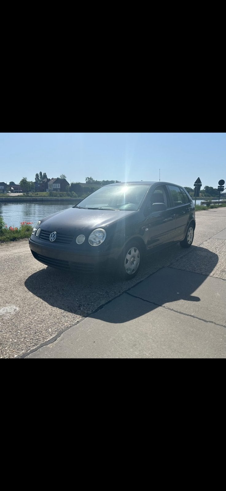 VW Polo 1.2i Eerste Eigenaar - Blanco gekeurd voor verkoop., Voorwielaandrijving, Stof, Zwart, 4 cilinders
