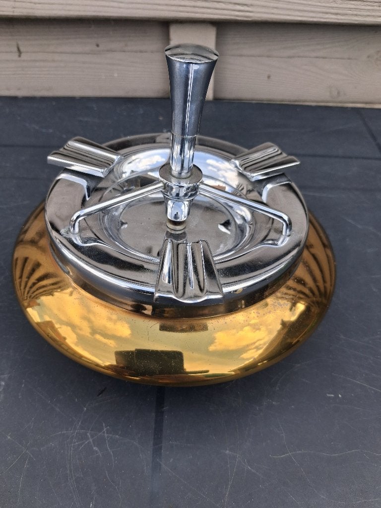oude vintage /retro asbak...., Ophalen of Verzenden, Overige typen