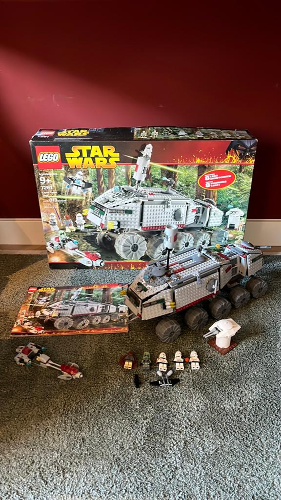 Lego Star Wars 7261 Clone Turbo Tank, Ophalen, Compleet, Lego, Star Wars