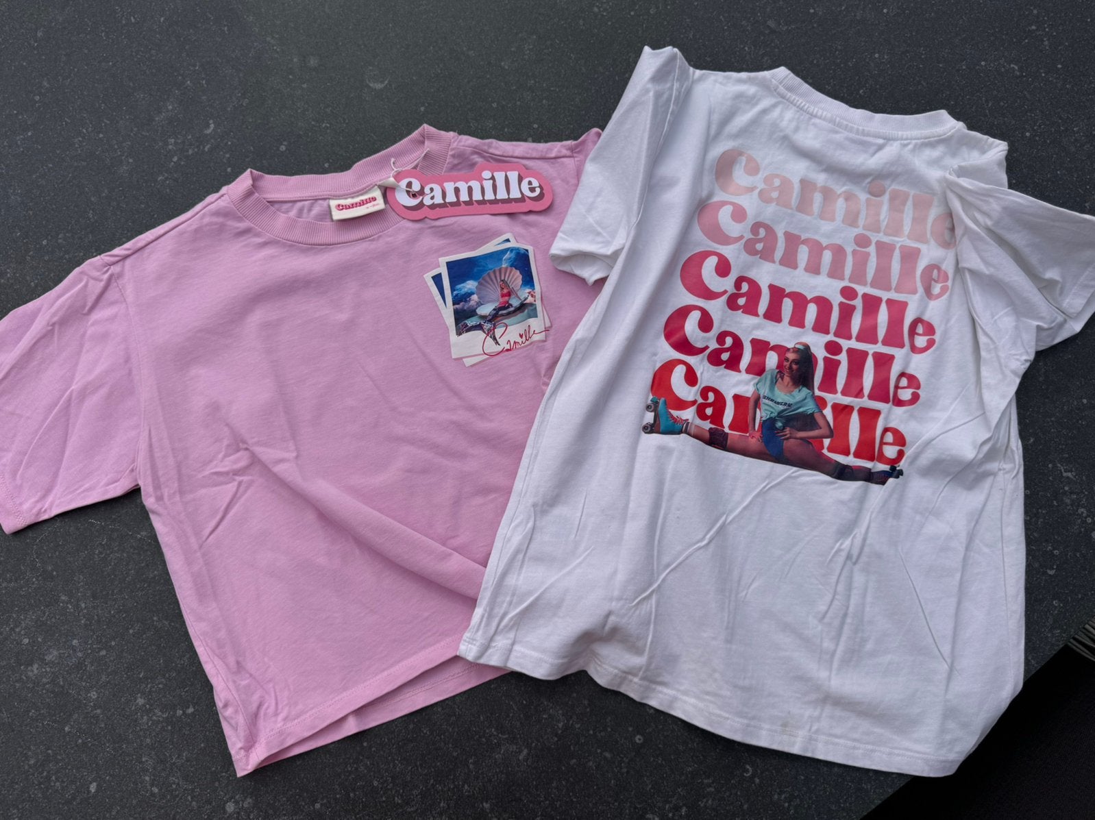 Camille shirts maat xs en s, Kleding | Dames, Ophalen of Verzenden, Zo goed als nieuw, Maat 34 (XS) of kleiner, Roze