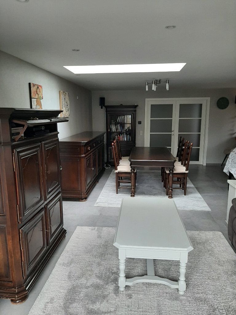 Eetkamer in vol eik, Huis en Inrichting, Ophalen, Gebruikt, Klassiek, 4 tot 6 stoelen