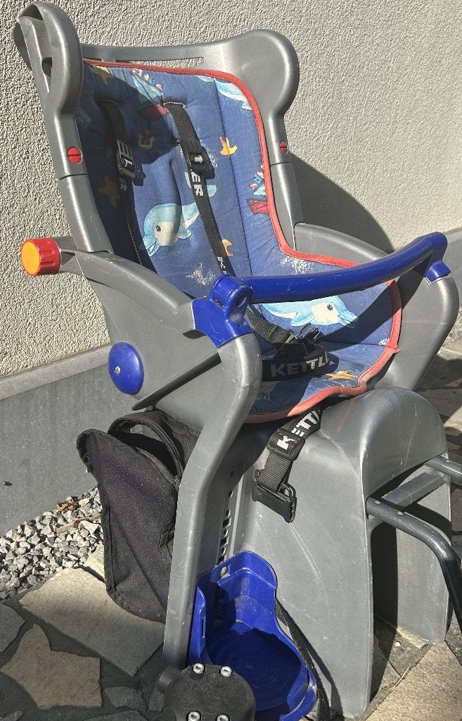 Siège-vélo pour enfants - Kettler - lire svp, Enlèvement, Utilisé