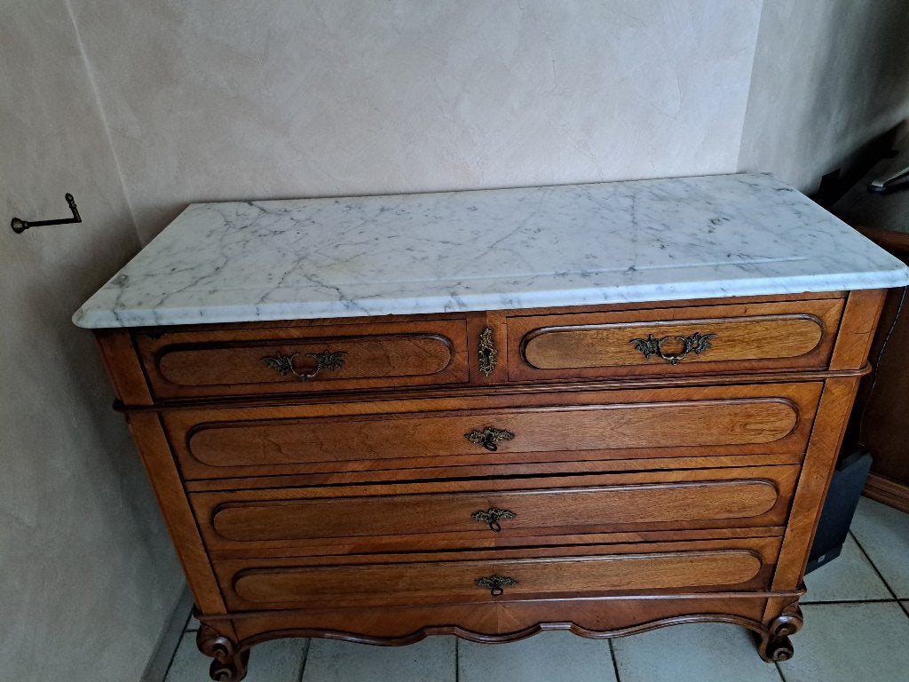 Antieke Franse commode, Ophalen, Gebruikt, Eikenhout