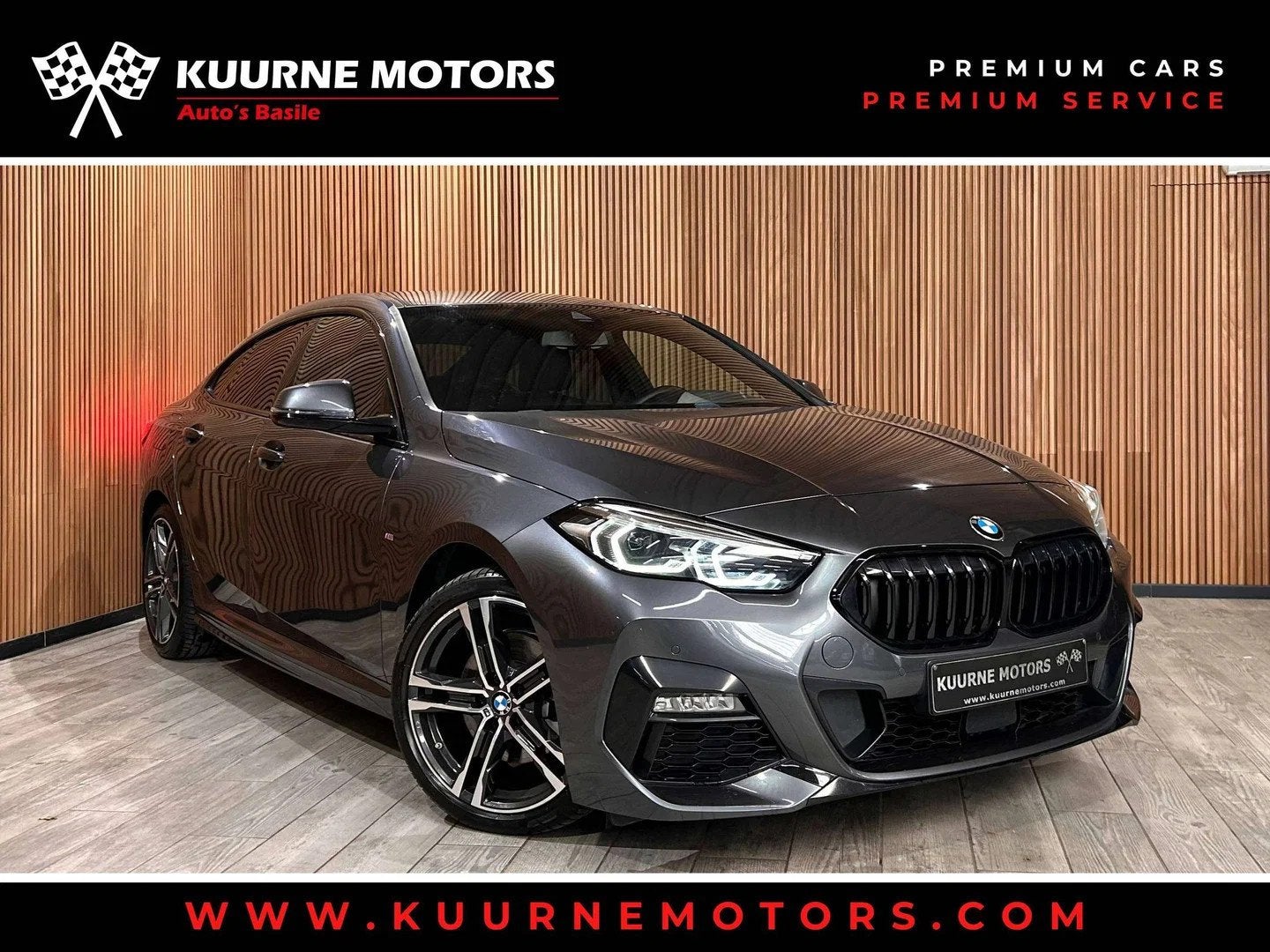 BMW 2 Serie 218 dA GranCoupé M Pack Alu18"/Led/Gps/Live/Pdc, Autos, Argent ou Gris, Achat, 2255 kg, Noir