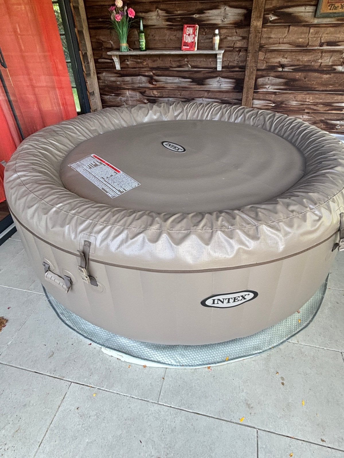 Intex Jacuzzi, Enlèvement, Utilisé, Gonflable