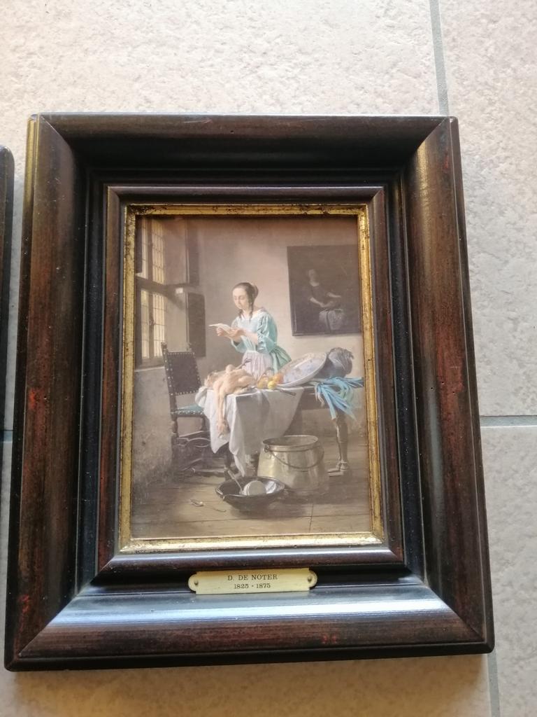 Reproductie "De Brief" van David De Noter, Ophalen of Verzenden