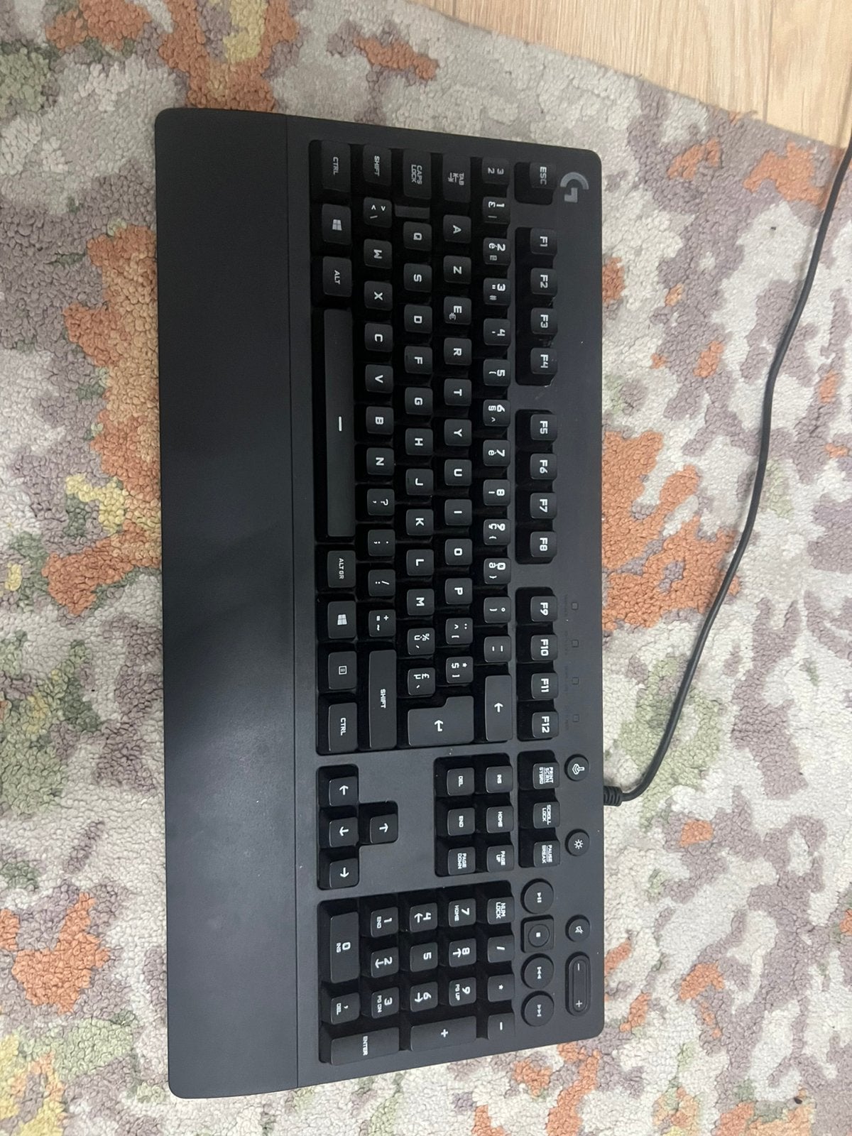 Logitech G213 Prodigy Gaming Toetsenbord – Zo goed als nieuw, Clavier gamer, Azerty, Comme neuf, Enlèvement