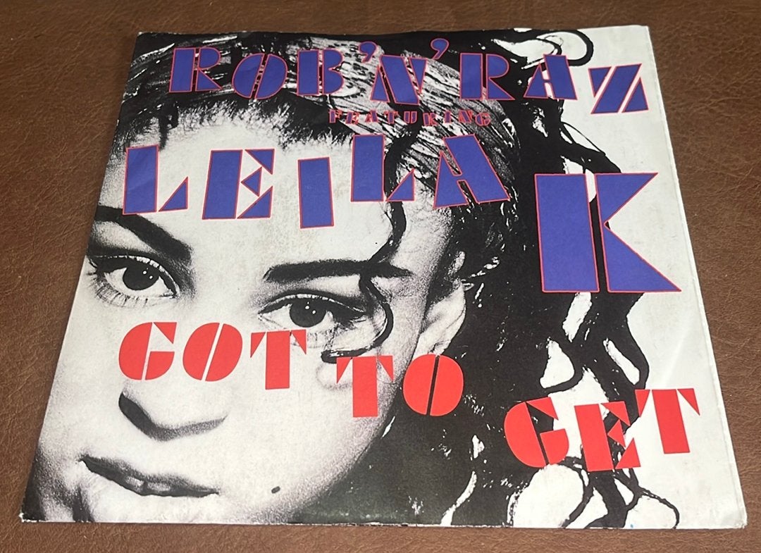 Rob 'N' Raz Featuring Leila K ‎– Got To Get - 7” vinyl singl, Cd's en Dvd's, Vinyl | Hiphop en Rap, Ophalen of Verzenden, Gebruikt