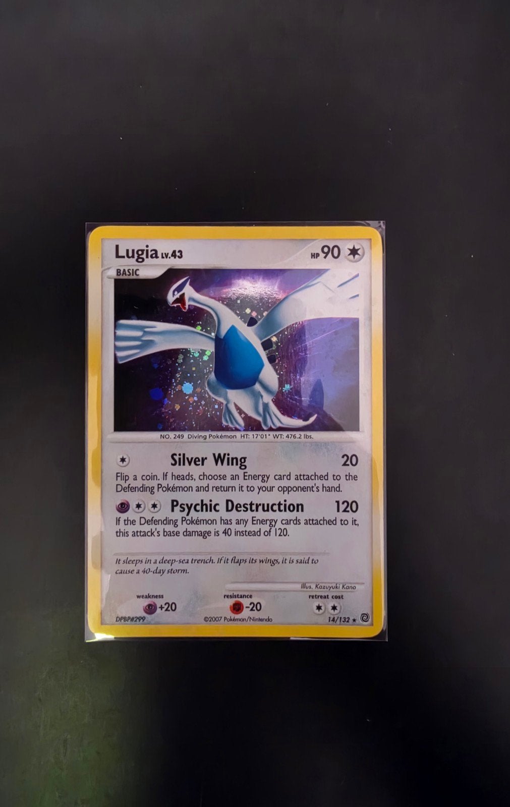 Pokémon Lugia 14/132 Holo Rare – Secret Wonders 2007 – Engel, Enlèvement ou Envoi