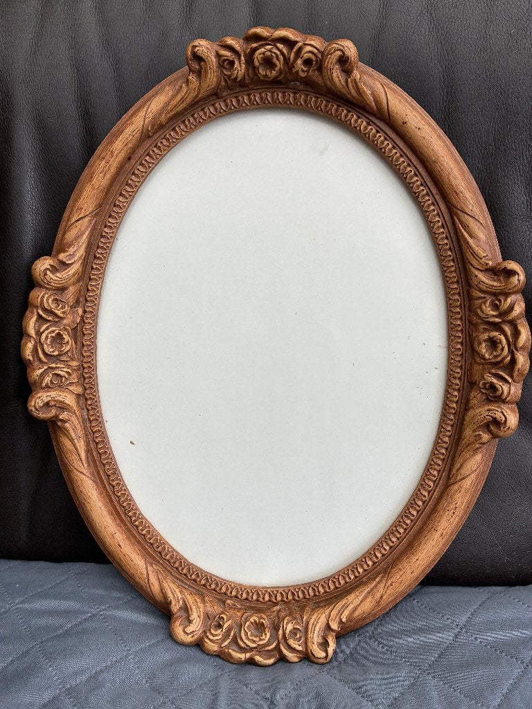 kader met glas, Ophalen, Gebruikt, Decoratieobject, Klassiek