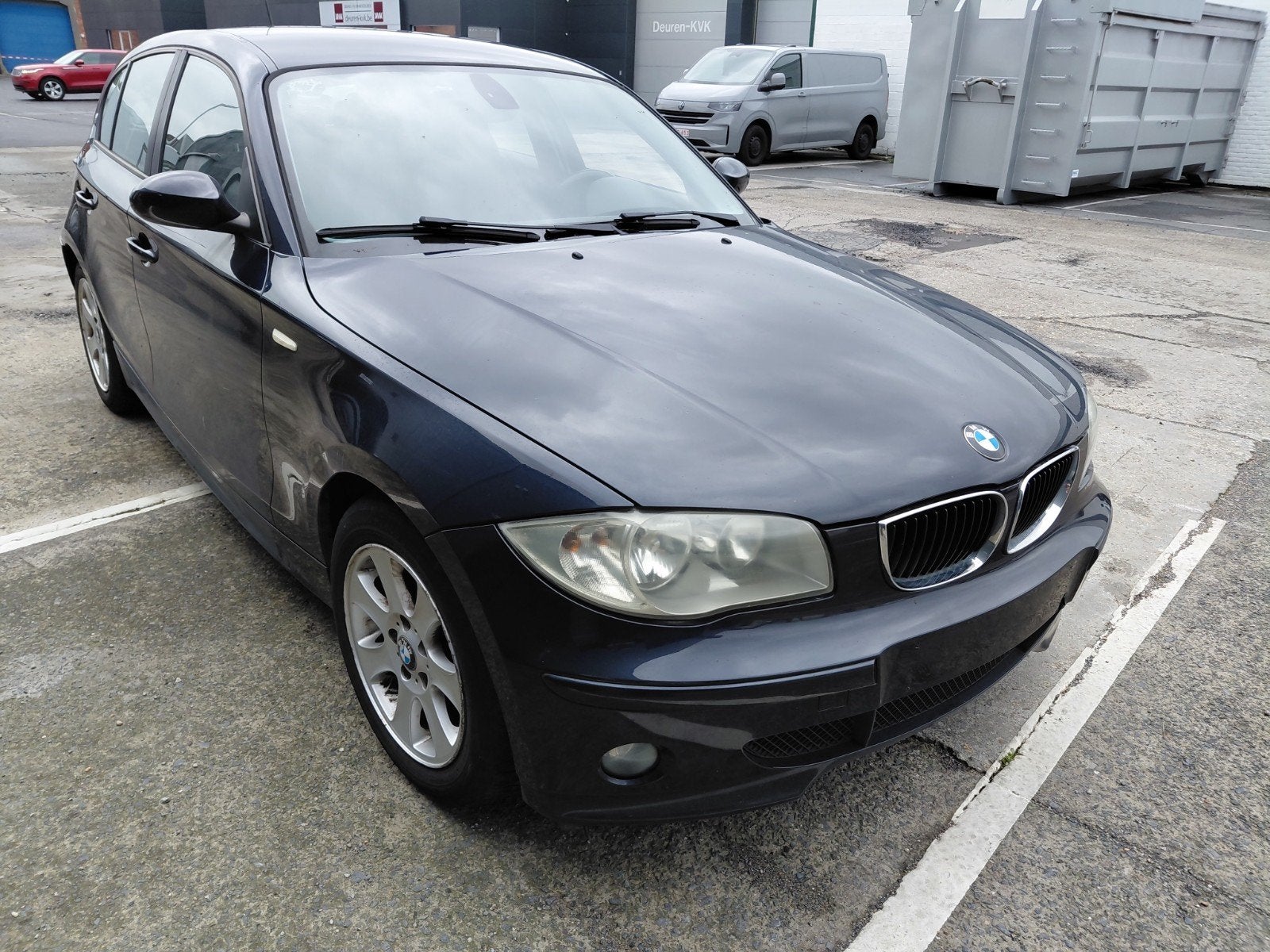 Bmw 118i 2005 automaat voor export, Auto's, Automaat, 1995 cc, Zwart, 4 cilinders
