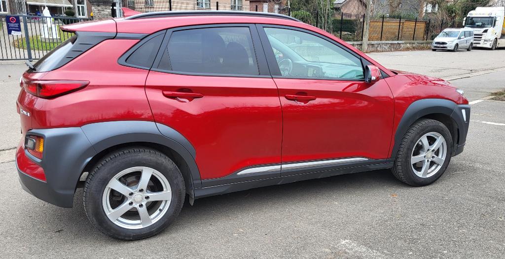 Hyundai Kona Kona 1.0 T-GDi Sky GPF, Auto's, Zwart, Leder, Handgeschakeld, 5 deurs