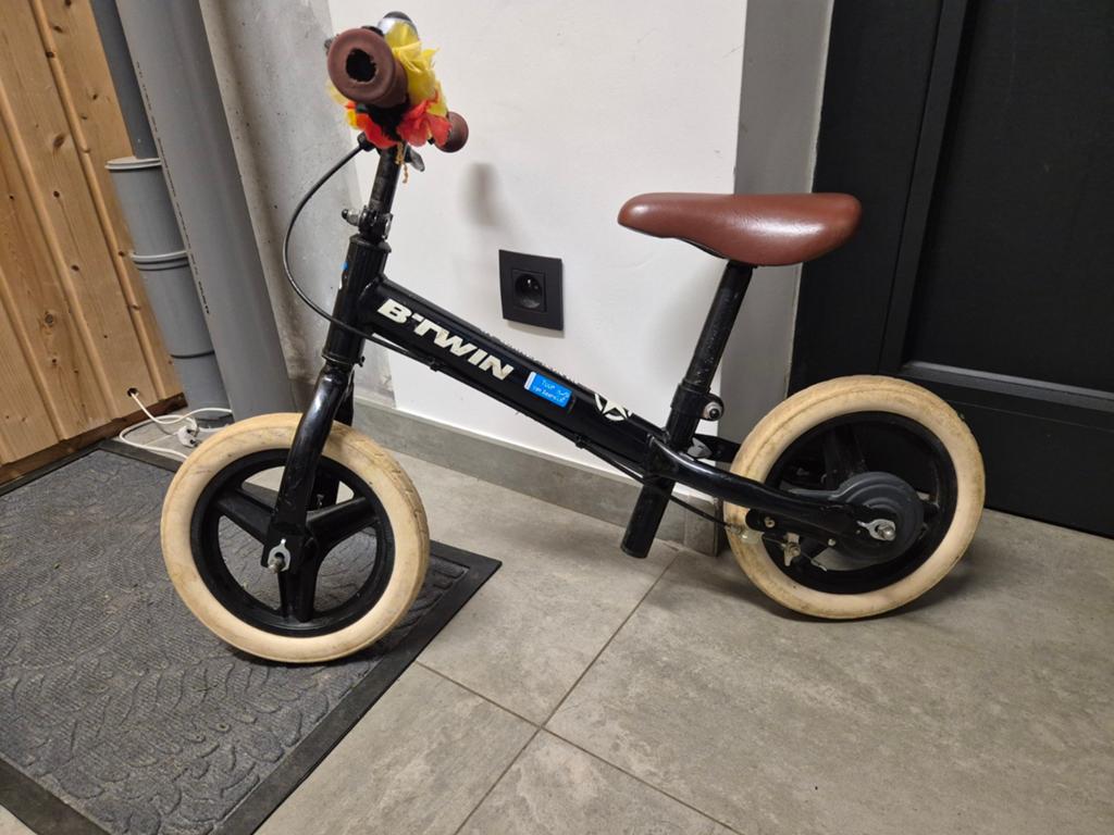 Loopfietsje, Ophalen
