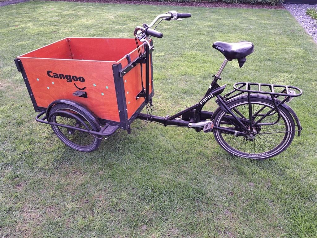 Vélo cargo Cangoo (non électrique), Autres marques, Frein sur jante, Bâche, Marchandises