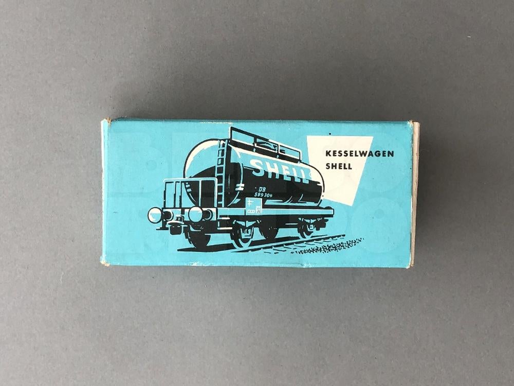 Märklin HO 4502 - Shell tankwagen (originele doos), Ophalen of Verzenden, Zo goed als nieuw, Wagon, Märklin