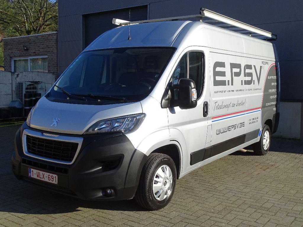 Peugeot Boxer L3H2 163PK 2019  –BTW Aftb. –Gekeurd -1st eig., Voorwielaandrijving, 4 deurs, Stof, Euro 6