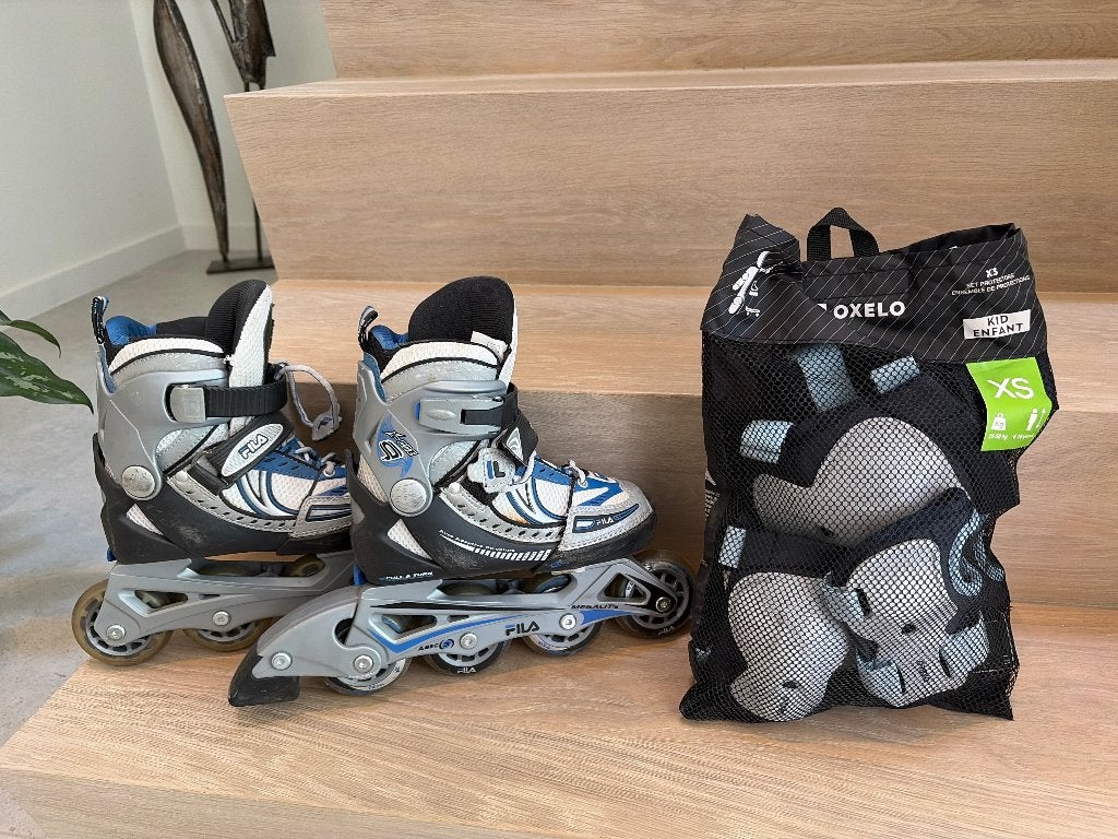 Inline skates Fila maat 29-33, Sport en Fitness, Skeelers, Kinderen, Inline skates 4 wielen, Ophalen, Overige merken