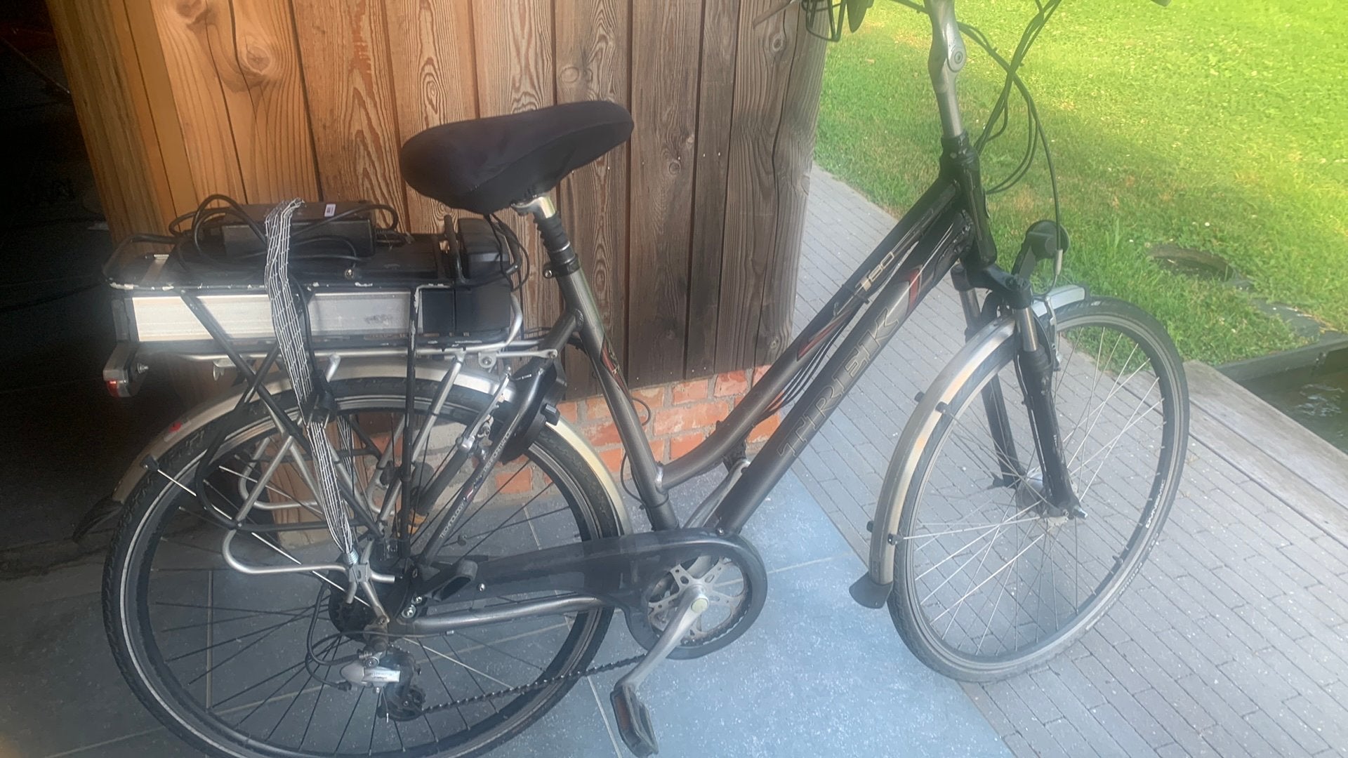 Trek T 80, met achterwielmotor, Minder dan 10 versnellingen, Velgrem, Ophalen, Overige merken