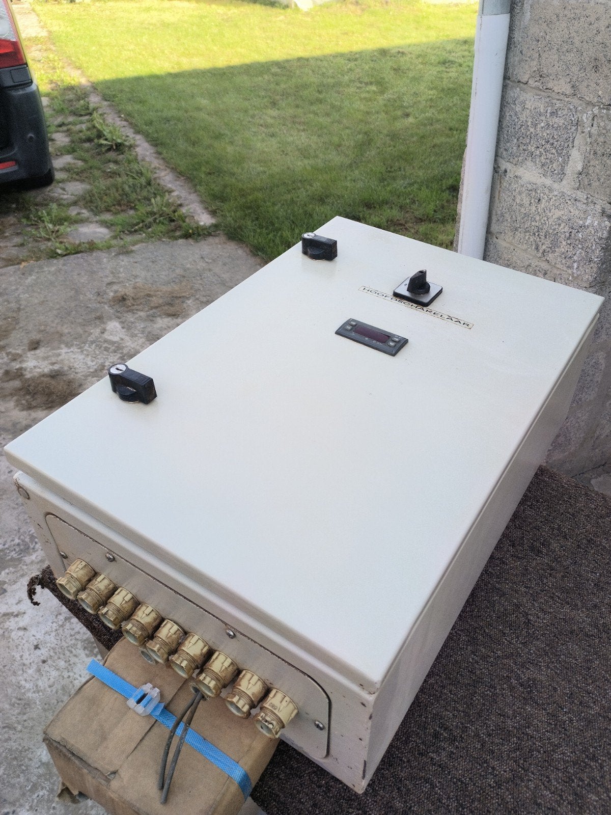 metalen electriciteit kast, Enlèvement, Utilisé, Tableau électrique