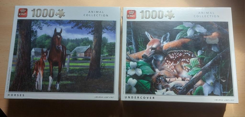 King puzzels, Ophalen of Verzenden, 500 t/m 1500 stukjes, Nieuw, Legpuzzel