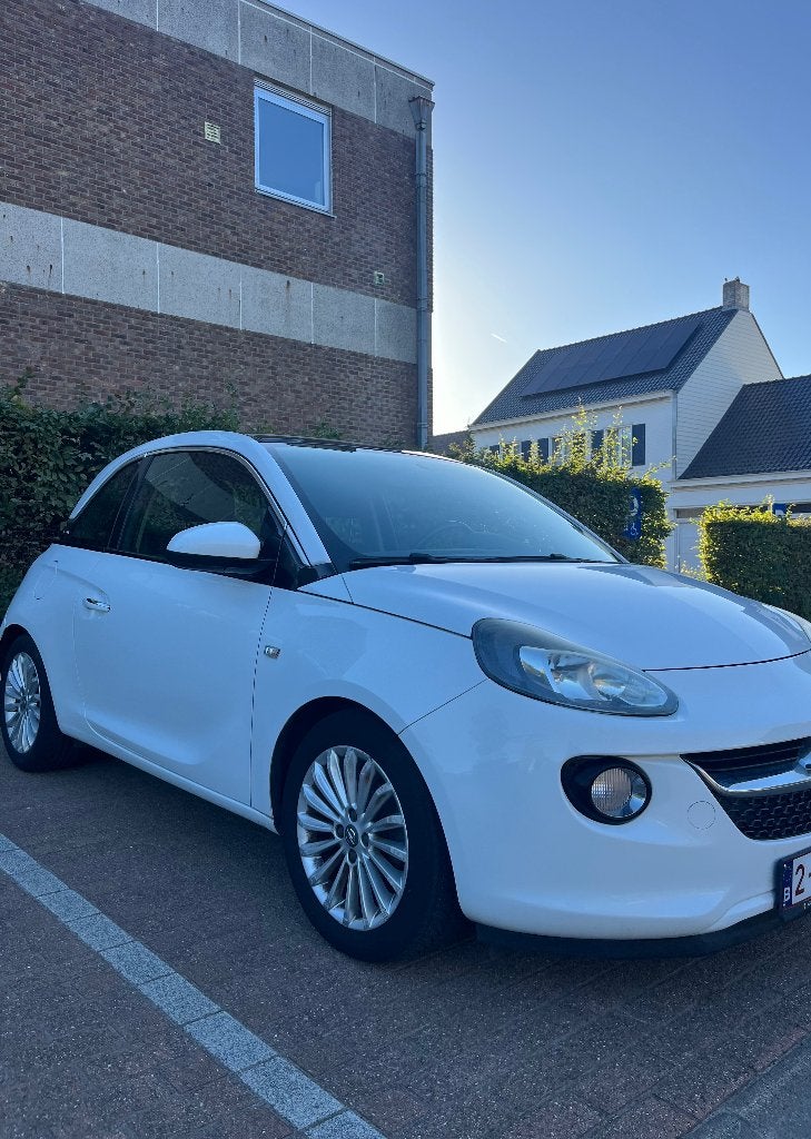 Opel adam 1.2 benzine, Voorwielaandrijving, Wit, Grijs, Particulier