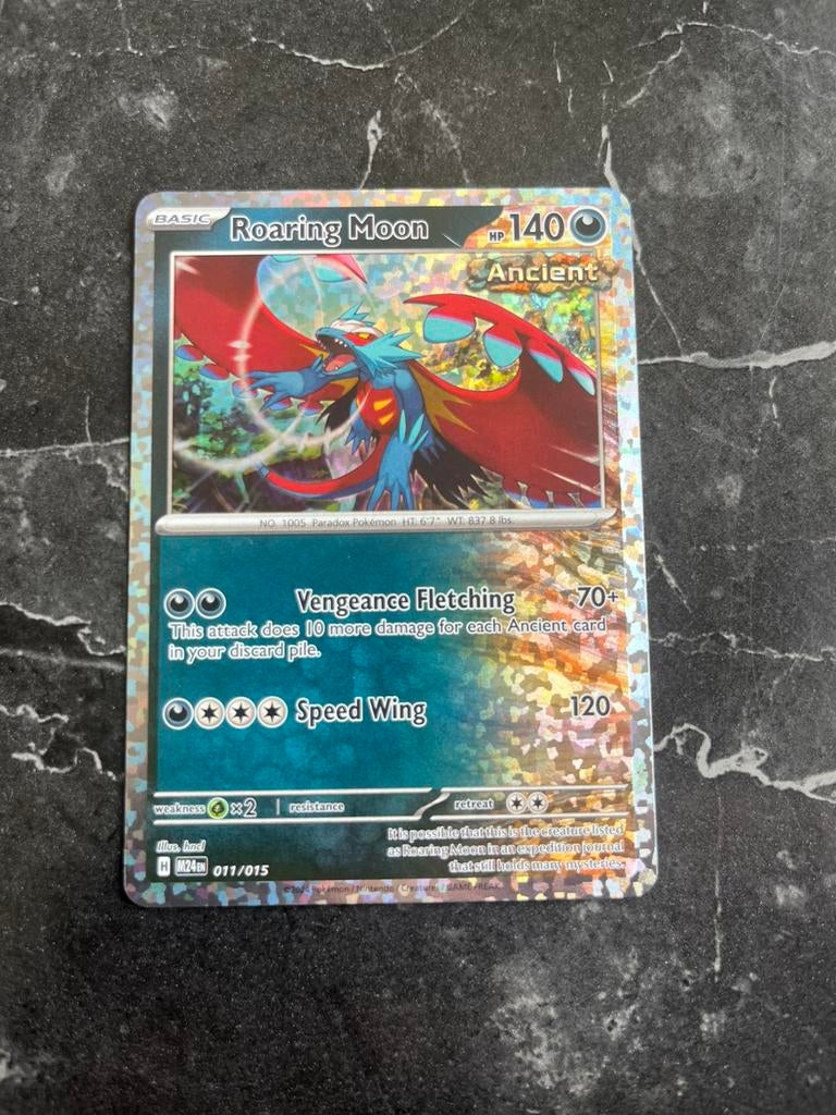 Roaring Moon - M24 #011/015 McDonald's Promos 2024 Holofoil, Enlèvement ou Envoi, Comme neuf