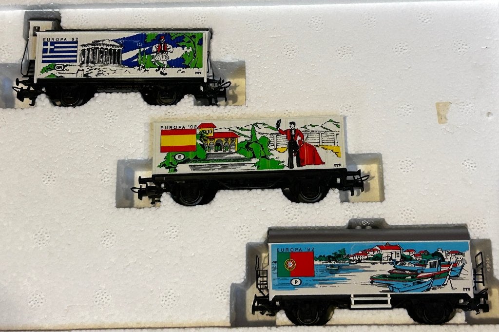 3404. Coffret Europa 92-C H0 Märklin., Hobby & Loisirs créatifs, Trains miniatures | HO, Enlèvement ou Envoi, Comme neuf, Wagon