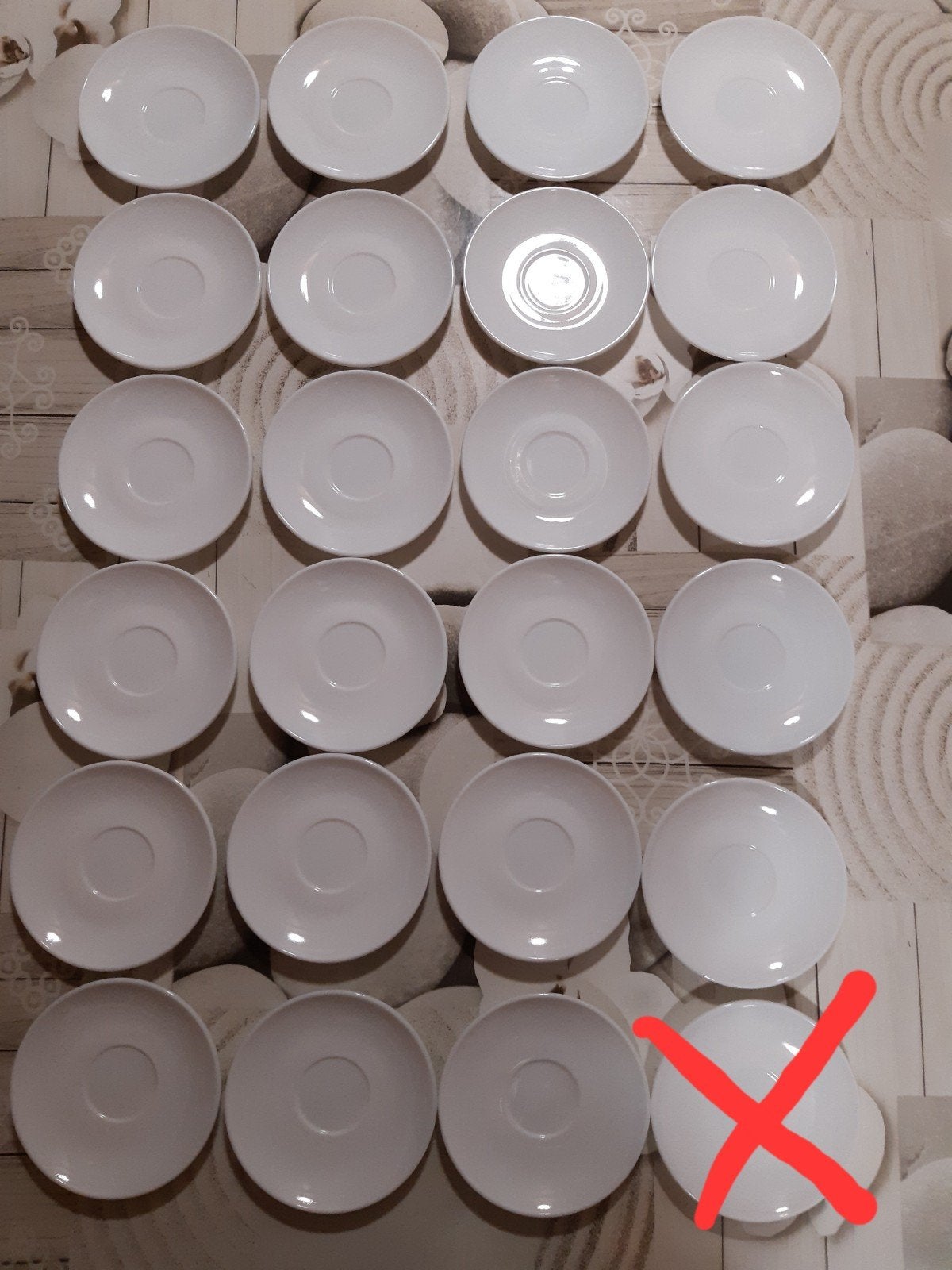 Sous tasses. Arcopal France. X23. Neuf, Maison & Meubles, Enlèvement, Neuf, Uni, Tasse(s) et/ou soucoupe(s)
