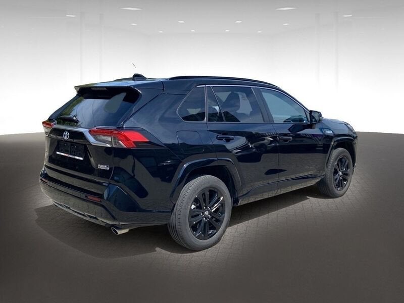 Toyota RAV4 2.5 Hybrid Lithium 4x4 Adventure CVT, Auto's, Stof, Gebruikt, Zwart, 4 cilinders