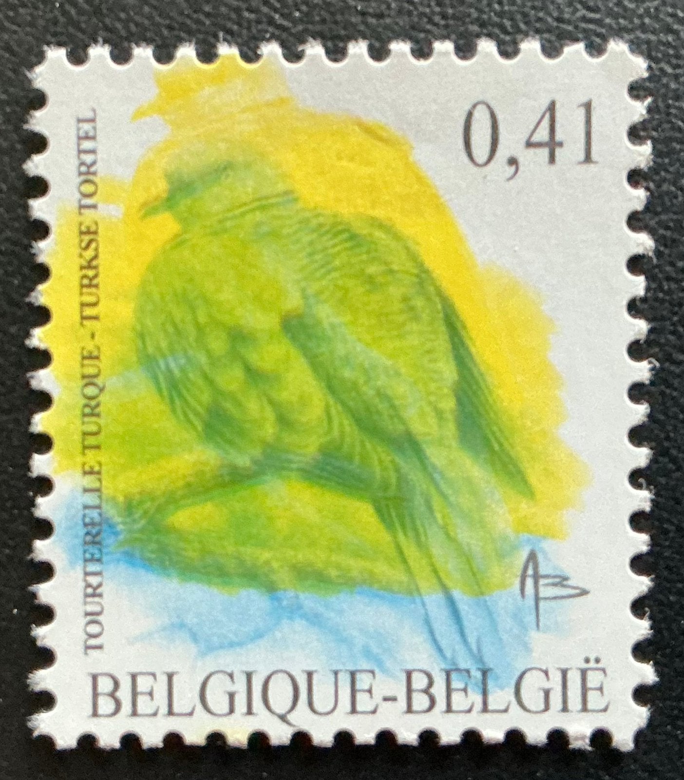 LOT 567. COB: 3135-Cu. Tourterelle T. Erreur couleur. MNH., Neuf, Enlèvement ou Envoi, Non oblitéré, Gomme originale